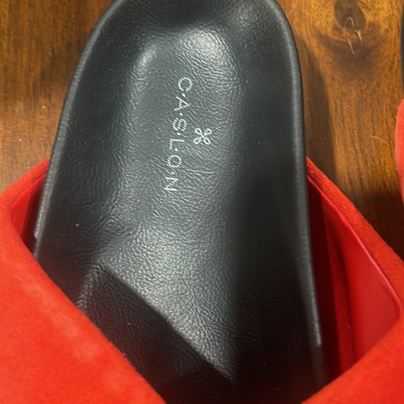Caslon Red Women's Sandals - Picture 2 of 3